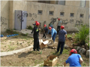 بالصور: أعمال تطوعية لمكافحة المخدرات والكحول في مدينة اللد 